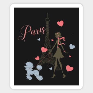 A walk in Paris Sticker